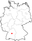 Karte Fellbach (Württemberg)